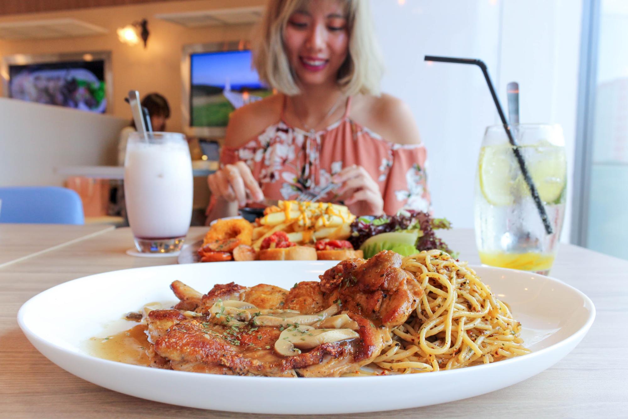 Cajun Chicken Aglio Olio at HyfeCafe