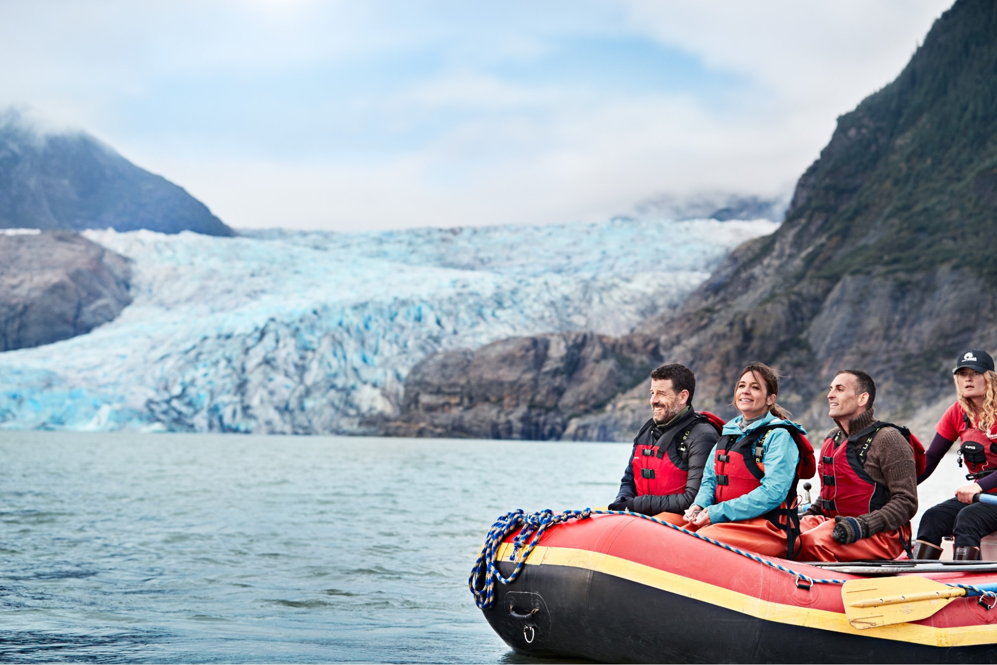 Sailing on the Alaskan waters