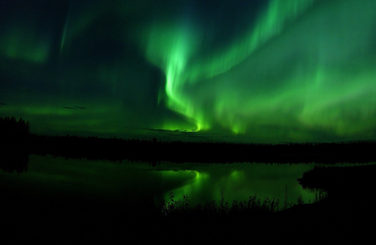 Northen lights in Alaska