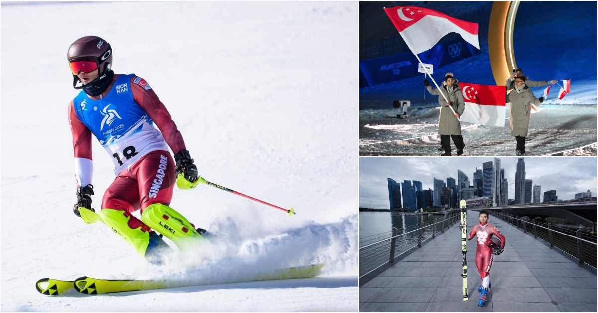 Meet Faiz Basha: The Only Athlete Representing Singapore this Winter Olympics